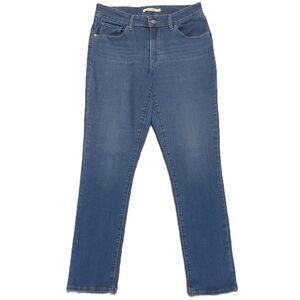 Levi's Women's 31 (30x30) Jeans Classic Mid Rise Skinny Stretch Blue Denim